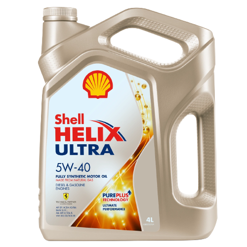 Моторное масло SHELL 5W40 HELIX ULTRA SP, 4л